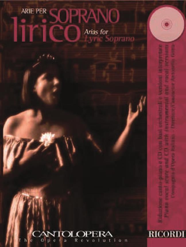 Cantolopera: Arie Per Soprano Lirico Vol. 1 - pro zpěv a klavír